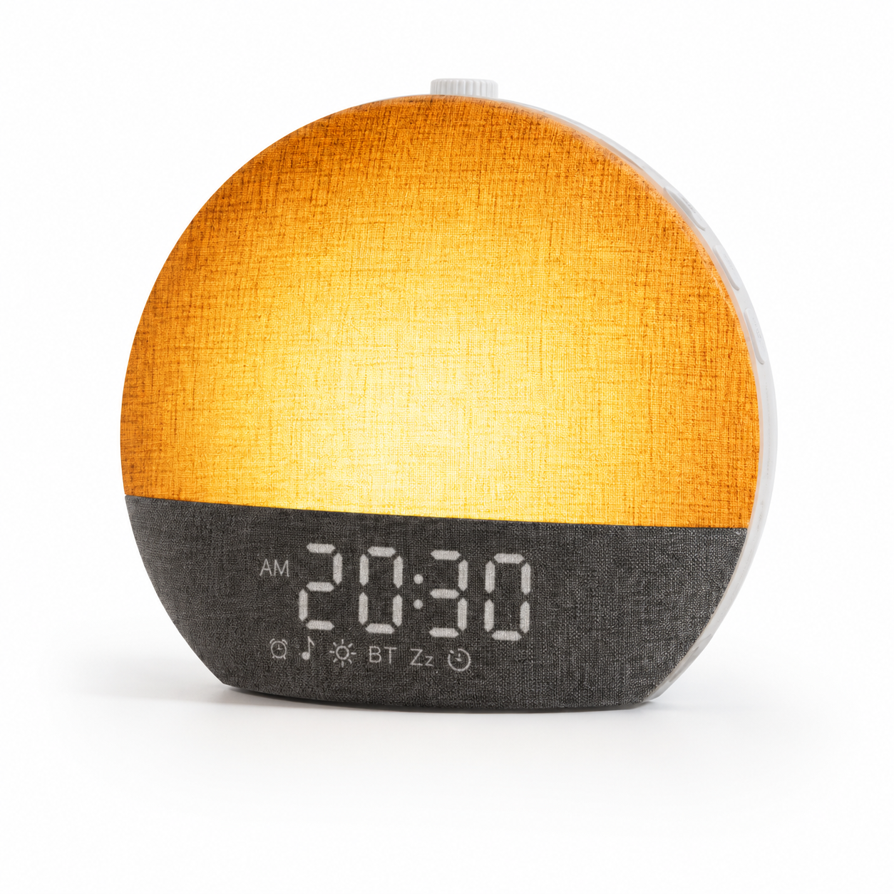 Simulateur d'aube avec réveil lumineux LED, lampe de chevet et réveil digital pour un réveil naturel – Belgique